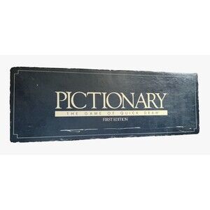 Vintage 1985 Pictionary The Game of Quick Draw 1st Ed REPLACEMENT EMPTY BOX ONLY
